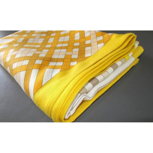 Hermes cw02 Soleil Spirographie 70% Cashmere Blanket Plaid GM - poupishop