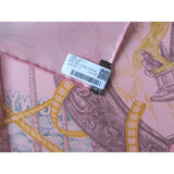 Hermes cw10 Pink/Safran Limited Special Title Issue THE HORSCARS Horsawards Twill 90cm, Rare, NIB! - poupishop
