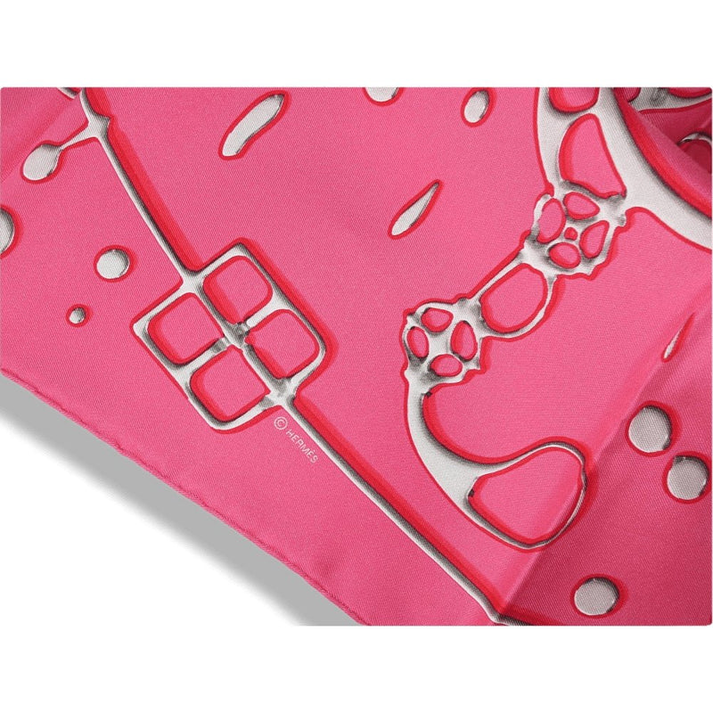 Hermes cw11 Pink Tin Cheval Fusion Twill 90cm, New! - poupishop
