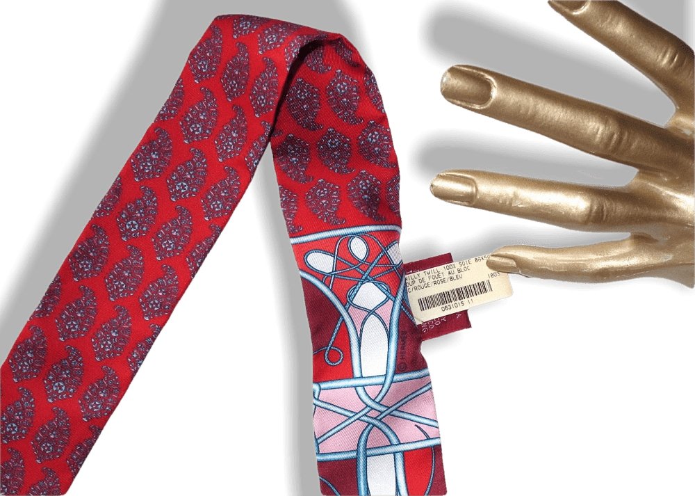 Hermes cw11 Red Pink Blue Coup de Fouet au Bloc Twilly, NIB! - poupishop