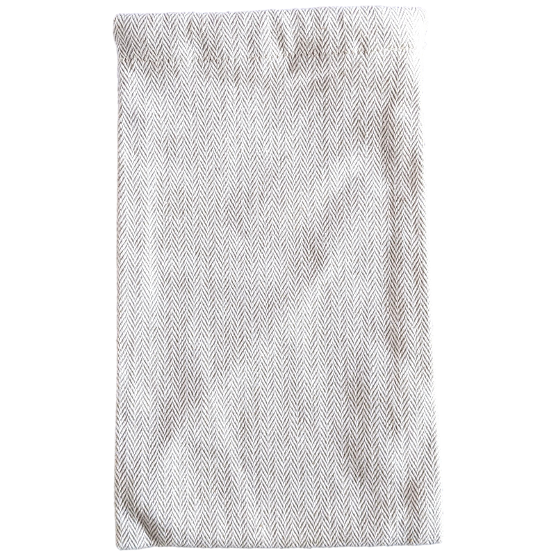 Hermes [H03] Toile Chevron Dust Cover Bag Herringbone Canvas 13,5 x 22 cm