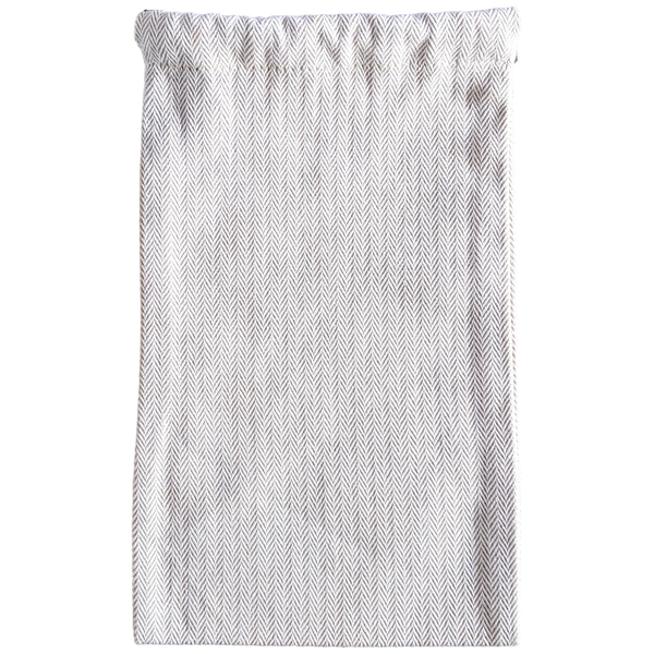 Hermes [H02] Toile Chevron Dust Cover Bag Herringbone Canvas 13 x 22 cm