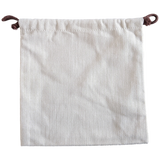 Hermes [H05] Toile Chevron Dust Cover Bag Herringbone Canvas 21 x 21 cm