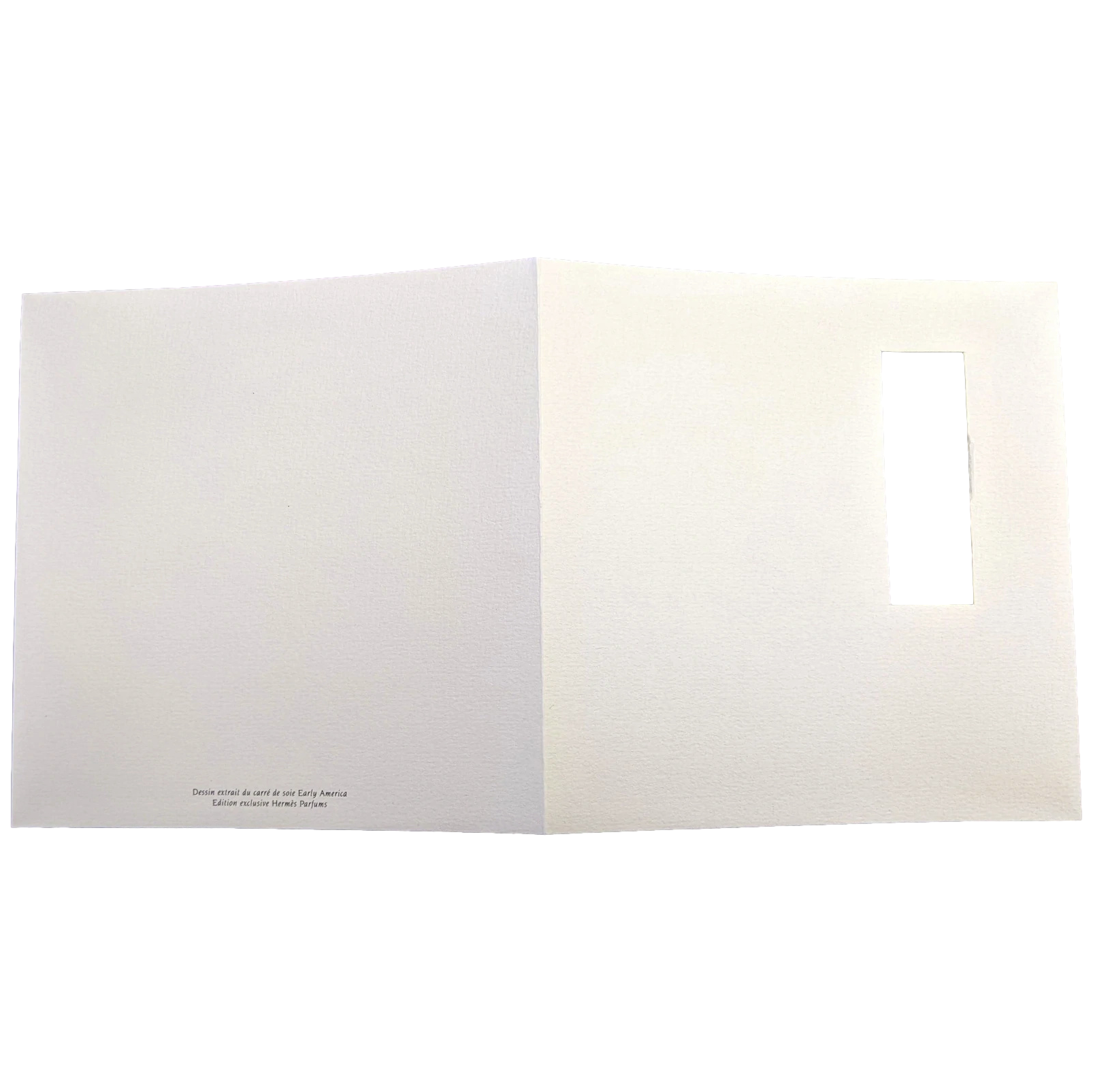 Hermes Parfums Exclusive "Early America" Wish Card