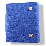 Hermes Electric Blue Togo Calfskin ULYSSE MINI NoteBook Cover, BNIB! - poupishop