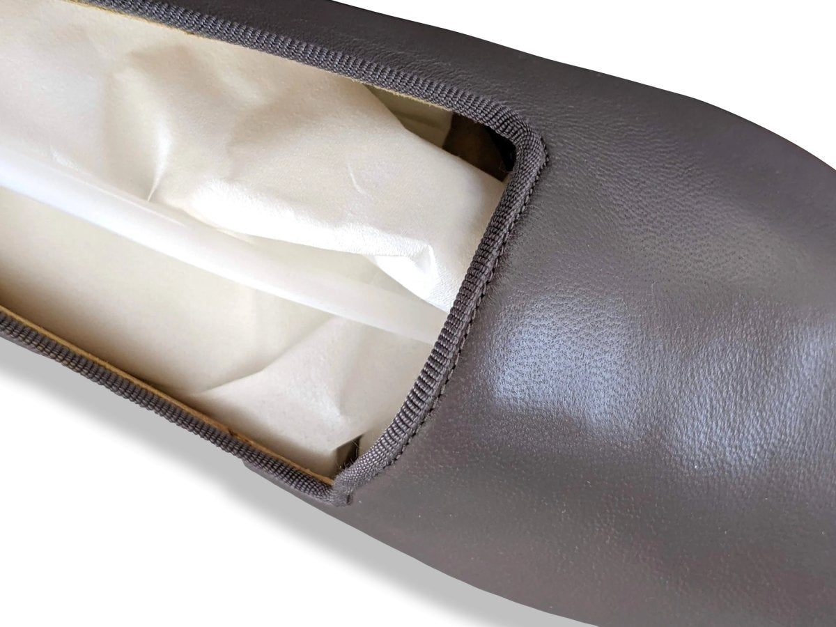 Hermes Elegant Gris Etain Nappa GASPARD Men's Loafers Mocassins Shoes, BNEW in White Box and Dustbag! - poupishop