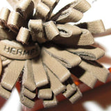 Hermes Etoupe Marque-Page Pompon Carmencita Tiny Bag Charm, NIB! - poupishop