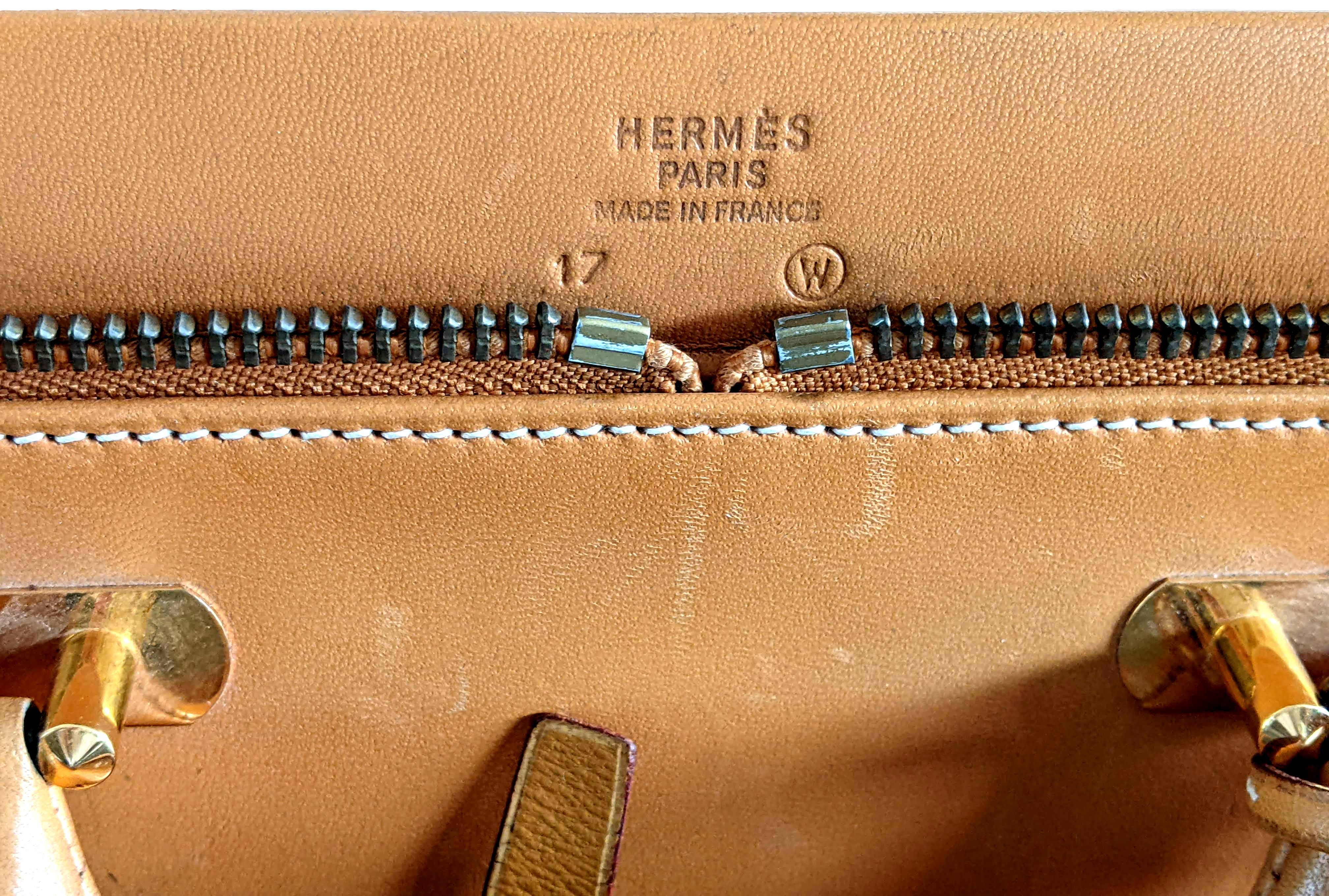 Hermes 1993 Vintage Calf " Flap Gusseted Suitcase " Valise Mallette, Exceptional and RARE !