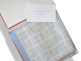 Hermes for Vivendi 1996 Baby Blue Special Issue Twill Silk Scarf 90cm, Mint in Box! - poupishop