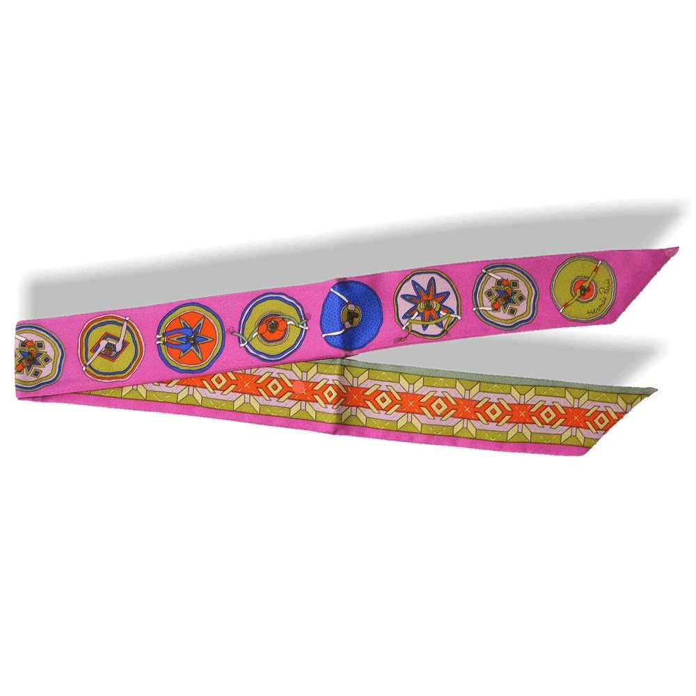 Hermes Fuchsia Anis Belles du Mexique by Virginie Jamin Twilly, New! - poupishop