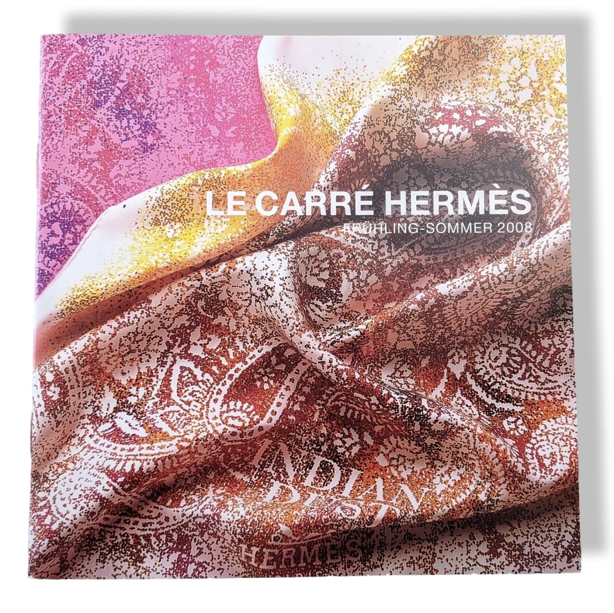 Hermes German Speaking Papier 2008 Spring - Summer Booklet with White Pochette! - poupishop
