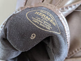 Hermes [GL06] Men's Moka Glace Lambskin GANTS HOMME CLOUS DE SELLE Gloves, BNWTIB! - poupishop