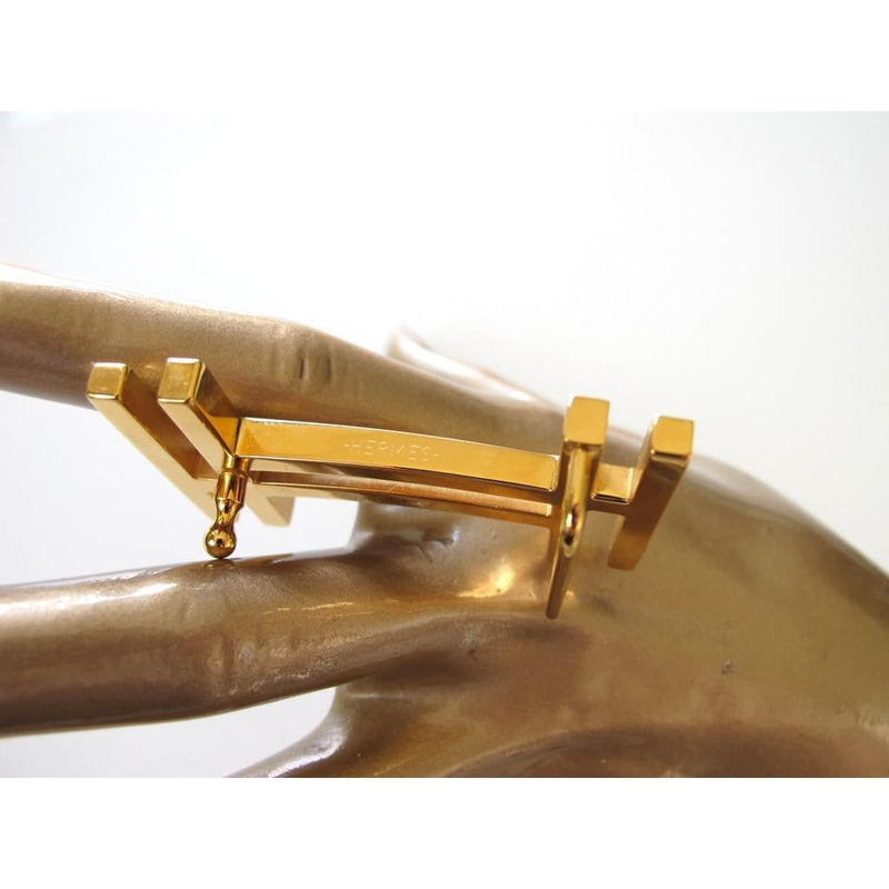 Hermes Gold Shiny/Matt H au Carre Buckle 32 mm - poupishop