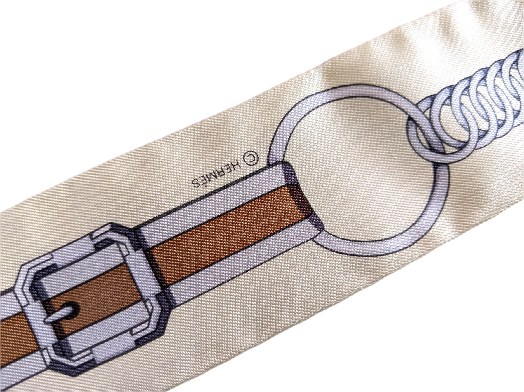 Hermes Rose Poudre/Jaune "Grand Tralala" by Virginie Jamin Twilly