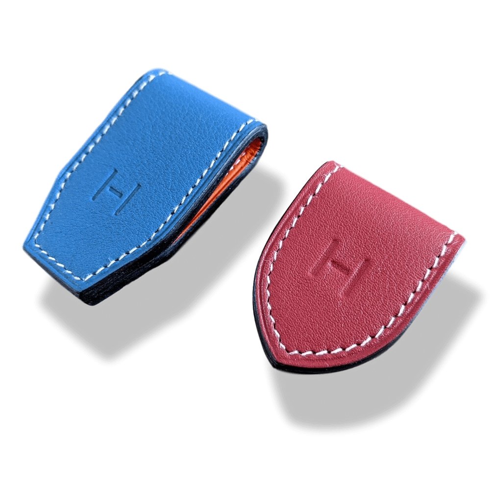 Hermes Green Bambou/Rouge Grenat AT'H SET OF 2 MAGNETS, BNIB! - poupishop