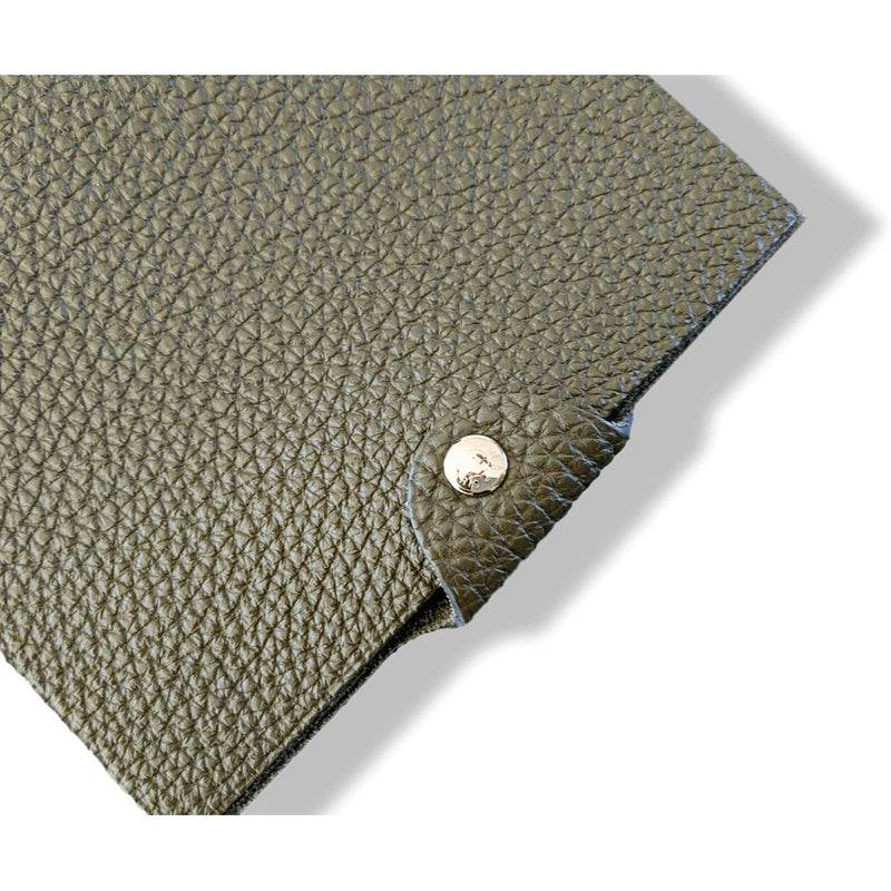 Hermes Green Veronese Togo Calfskin ULYSSE PM NoteBook Cover, NWTiB! - poupishop