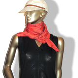 Cognac Dip Dye Cashmere and Silk Scarf – Well Heeled