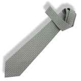 Hermes Grey Brown SOIE LOURDE - QUEEN MARY Chaine d'ancre Heavy Silk Tie 9cm, New in Pochette! - poupishop