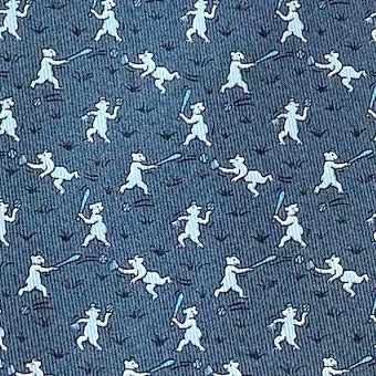 Hermes Grey Sky Azur TEDDY MAGGIO Twill Silk Tie, NWT in Pochette! - poupishop