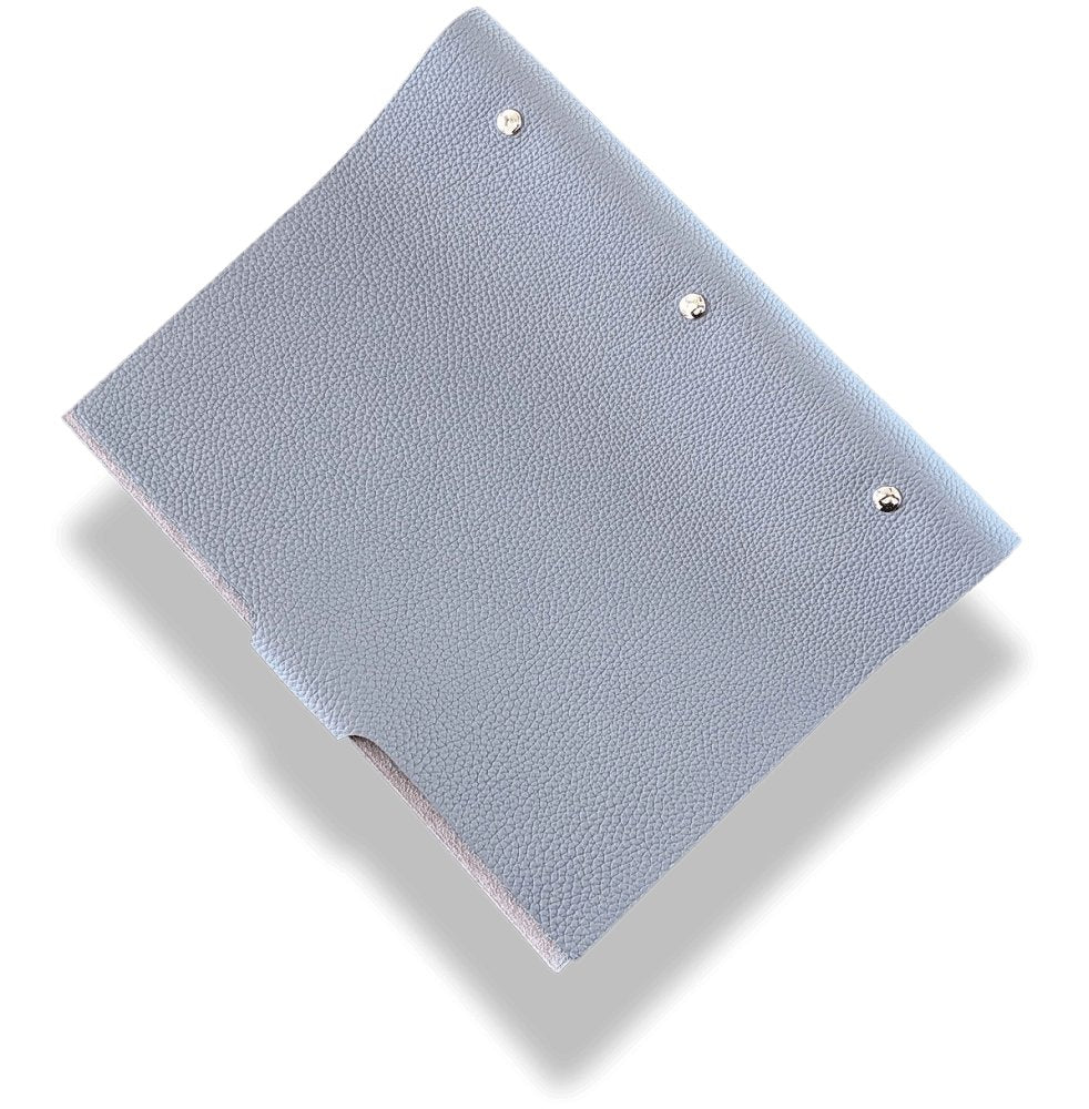 Hermes Gris Mouette Togo Calfskin ULYSSE GM NoteBook Cover, NWTIB! - poupishop
