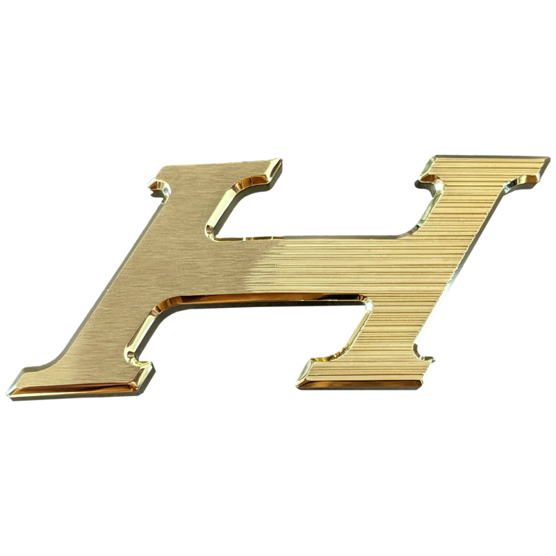 Hermes Permabrass "H Speed" Belt Buckle 32 mm