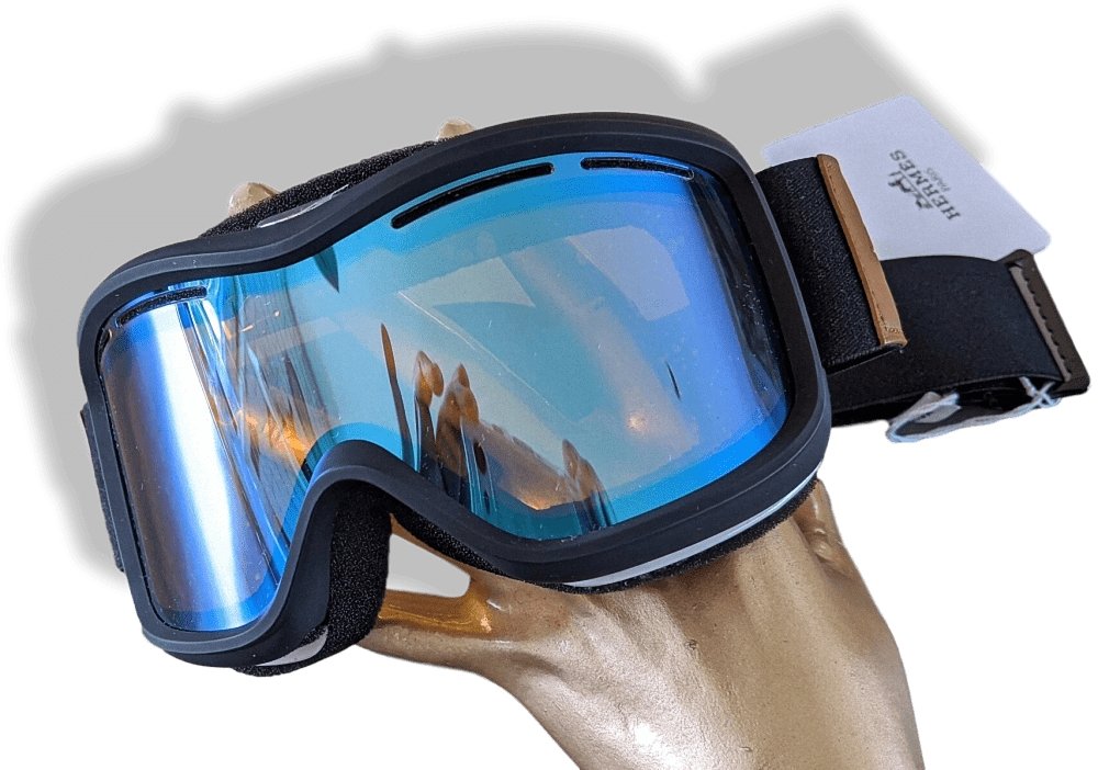 Hermes Home Black MASQUE SKI GOGGLES MASK Filter Category S1, BNWTIB! - poupishop