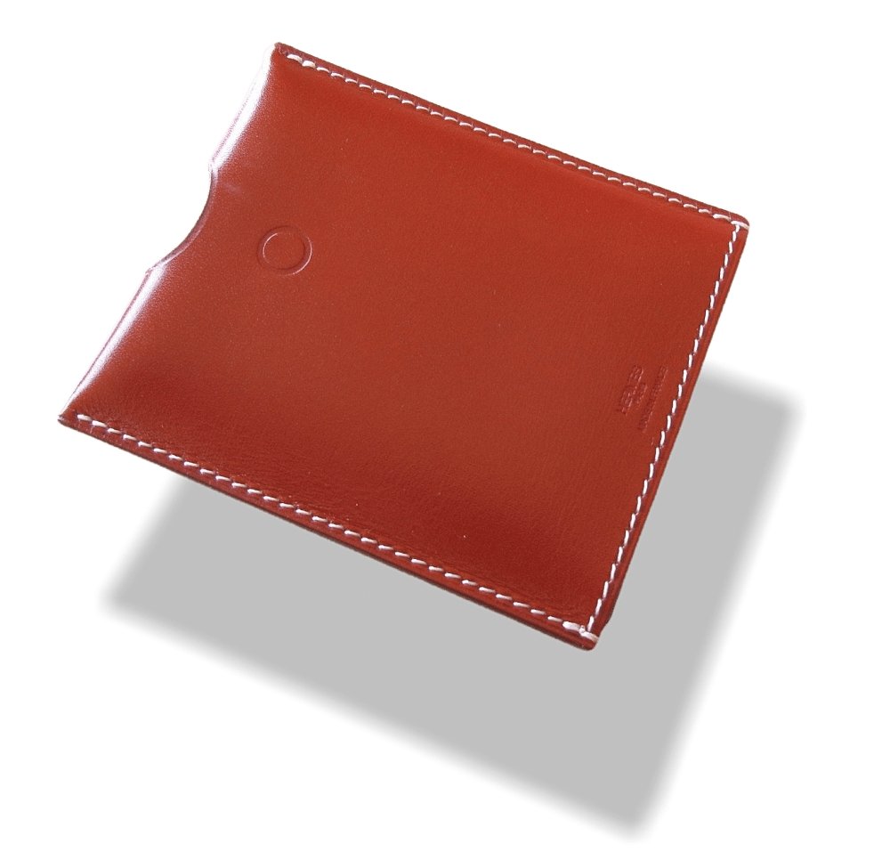 Hermes Home Brown Red Box Leather Pocket Light, NIB! - poupishop