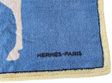 Hermes Vintage Cotton Terry "Horse" Beach Towel 90 x 150 cm