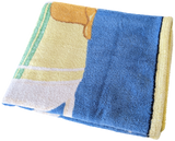 Hermes Vintage Cotton Terry "Horse" Beach Towel 90 x 150 cm