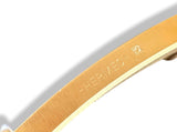 Hermes Huge Brushed Plated Gold Belt Buckle CONSTANCE 42 mm, New with Pouch! - poupishop