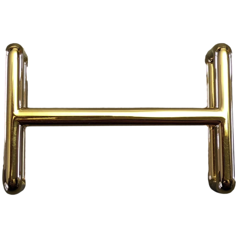 Hermes 2019 Plated Gold "Idem" Buckle H 32mm