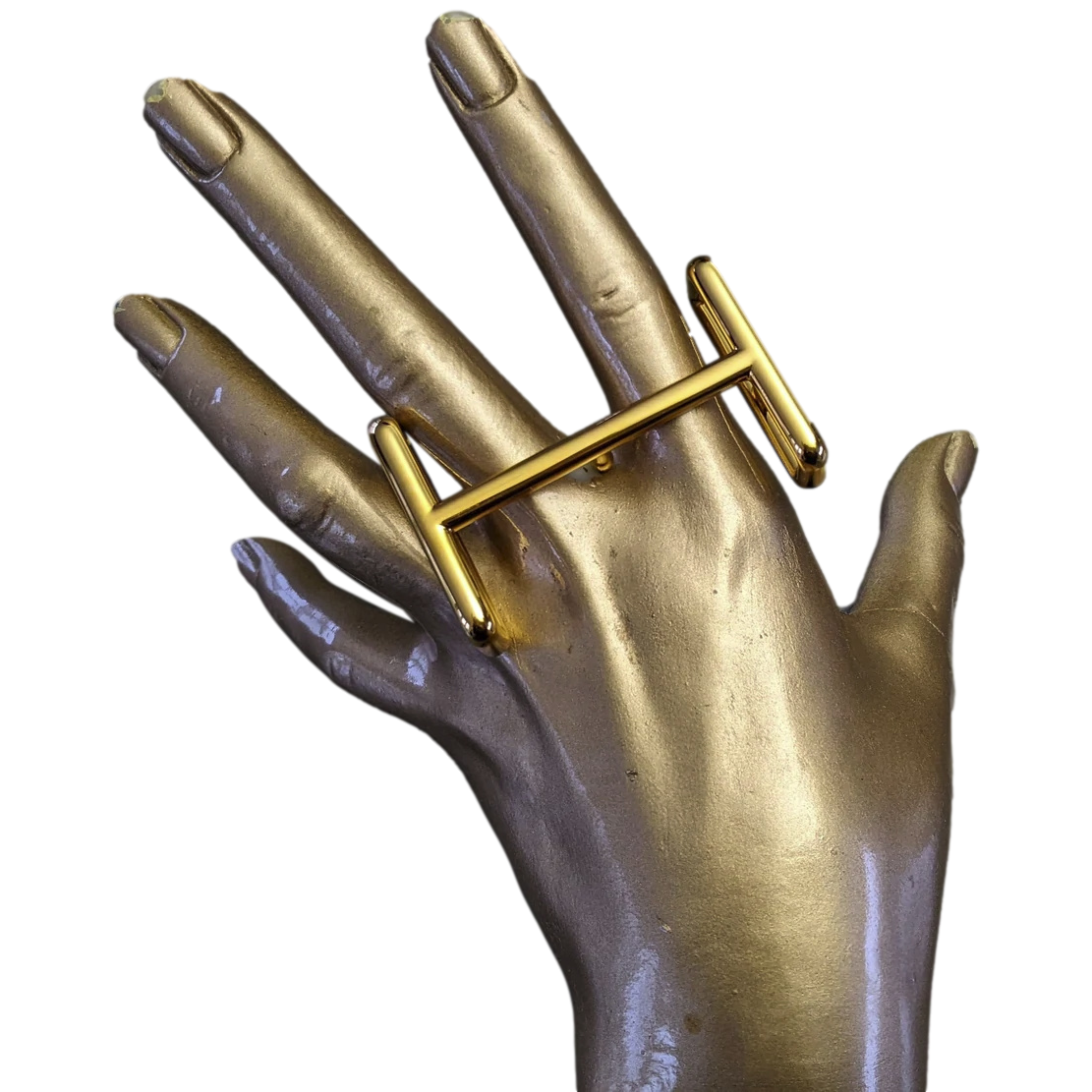 Hermes 2019 Plated Gold "Idem" Buckle H 32mm
