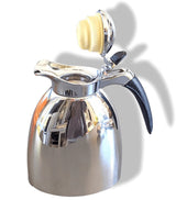 Hermes Inox & Mysore Goat THERMOS HOTEL DESIGN by Alfi Germany, BNEW with Dust Bag! - poupishop