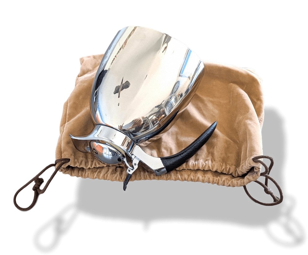Hermes Inox & Mysore Goat THERMOS HOTEL DESIGN by Alfi Germany, BNEW with Dust Bag! - poupishop