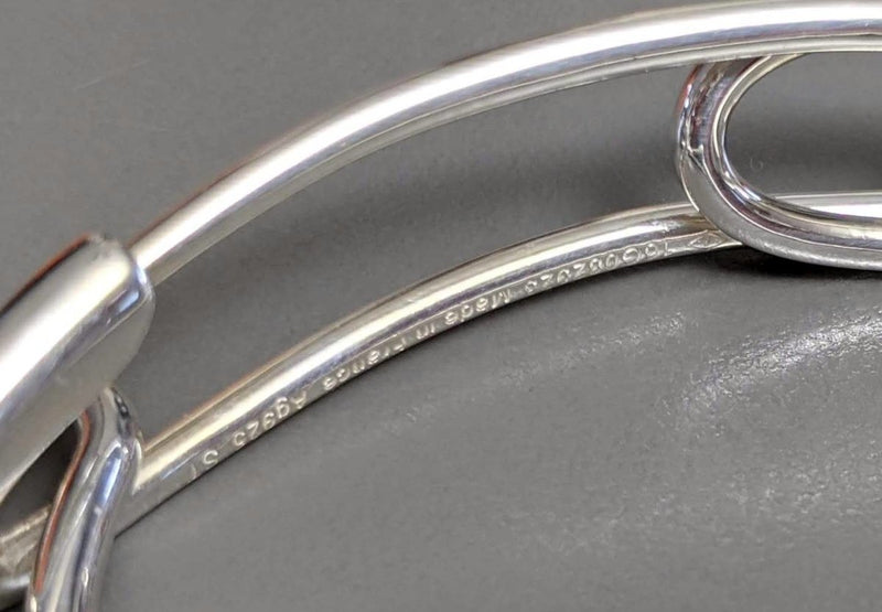 Hermes [J19] Sterling Silver 925 Bracelet CHAINE D'ANCRE PUNK, NIB!