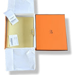 Hermes Jaune Poussin Togo Calfskin ULYSSE MM NoteBook Cover, BNWTIB! - poupishop