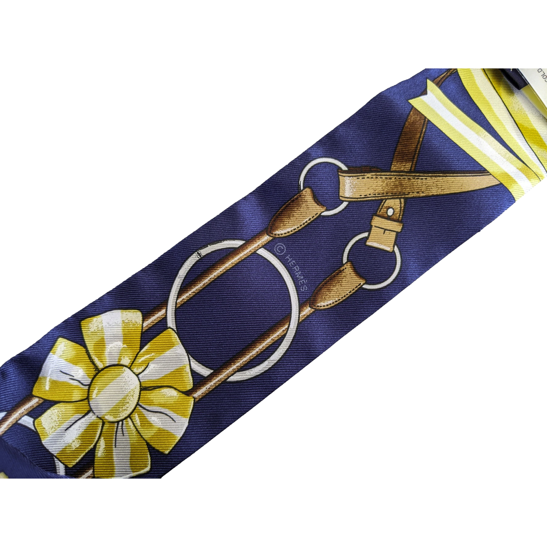 Hermes [T4] Marine/Gold/Brun "Jumping" by Philippe Ledoux Twilly