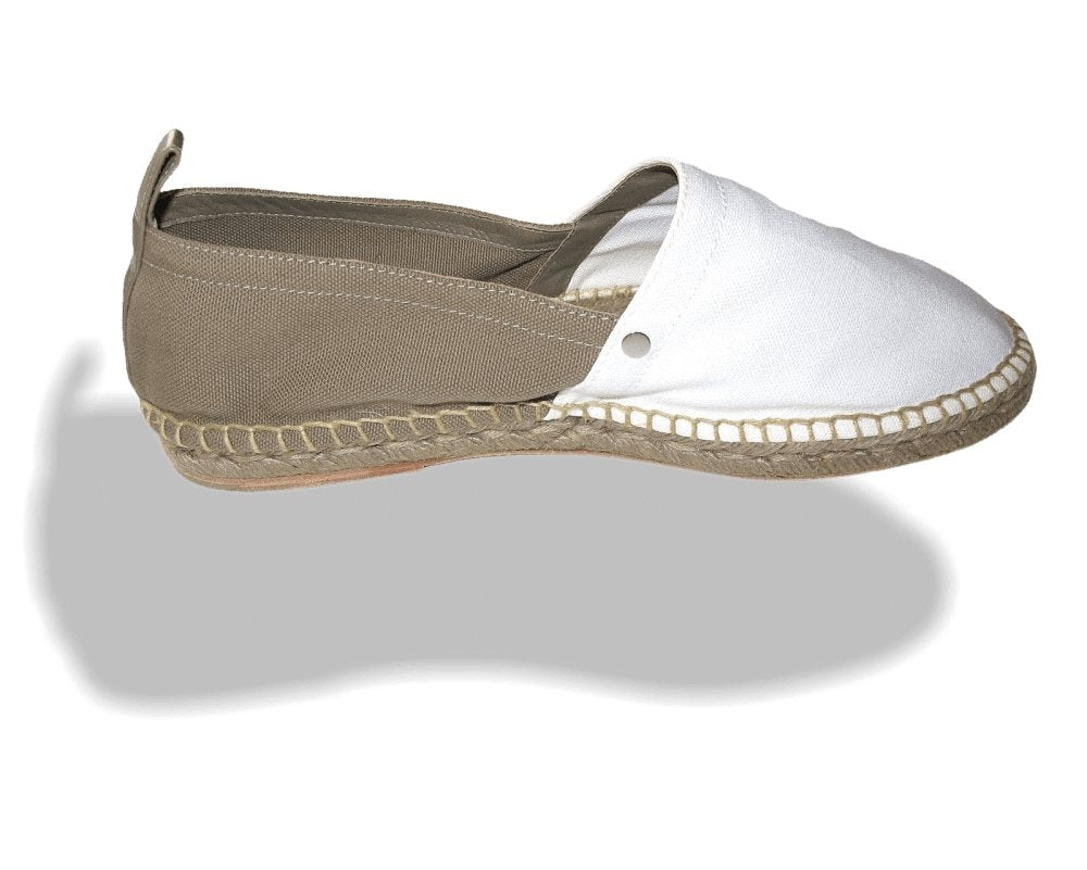 Hermes Kaki White Eusebio Espadrilles Sneakers Men Shoes, Sz 44, New! - poupishop