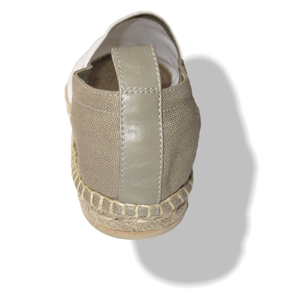 Hermes Kaki White Eusebio Espadrilles Sneakers Men Shoes, Sz 44, New! - poupishop