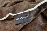 Hermes Kaki/White Cashmere LOSANGE CACHEMIRE GRAND MODELE GM, Men Collection, Box! - poupishop