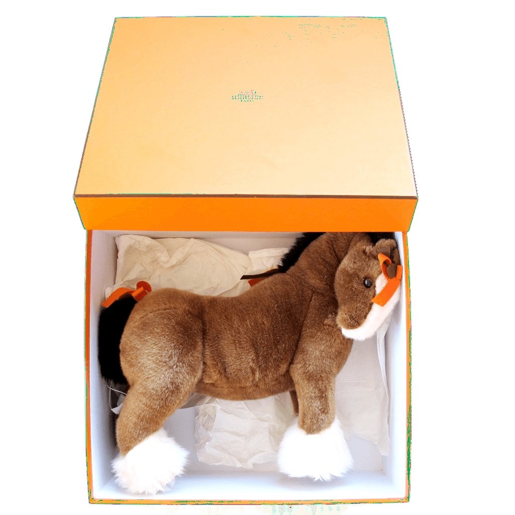 Hermes Kids Natural Hermy Plush Horse Doll, NIB! - poupishop