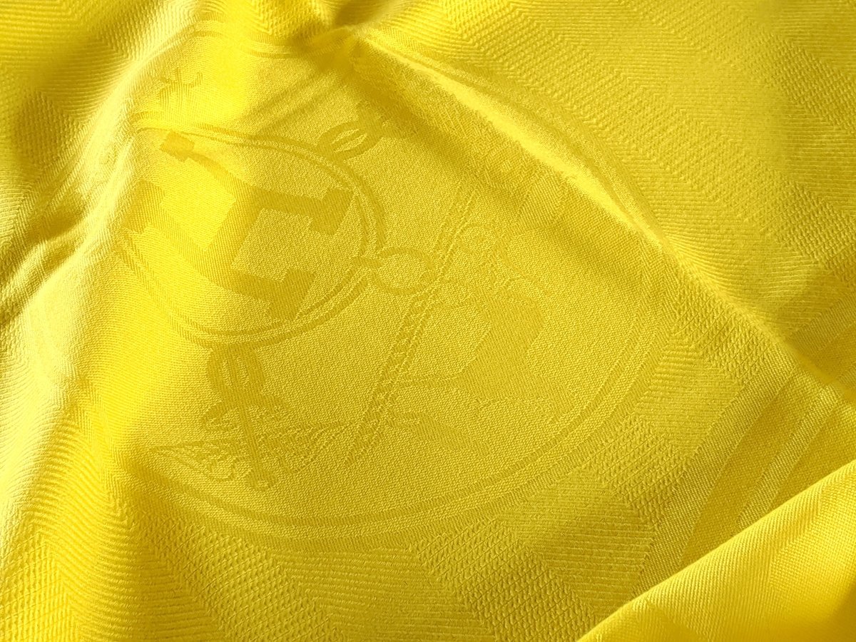 Hermes Lemon Yellow Fringed NEW LIBRIS Etole 85% Cashmere/15% Silk 75 x 210 cm, BNWT! - poupishop