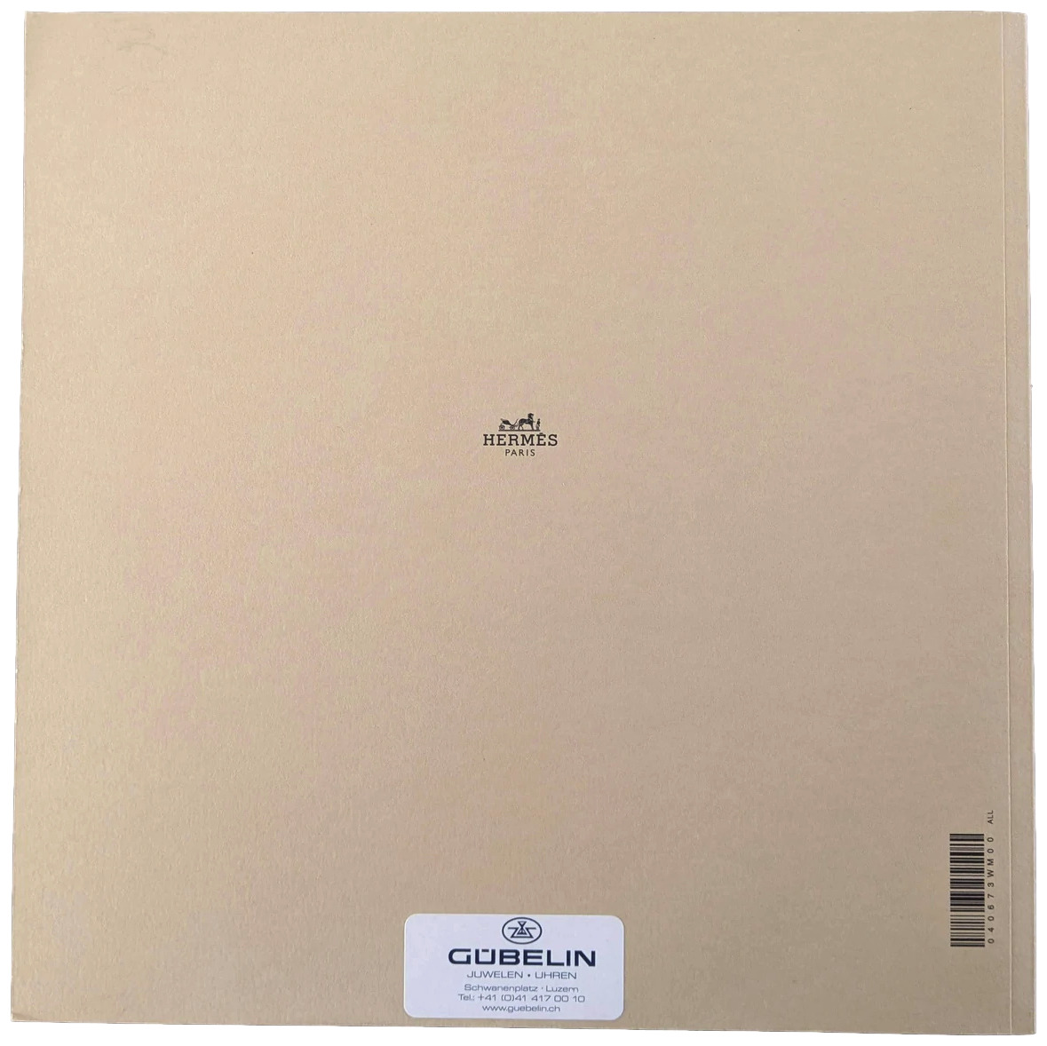 Hermes 2014 "Les Heures Hermes" Catalogue for Professional Resellers with Prices