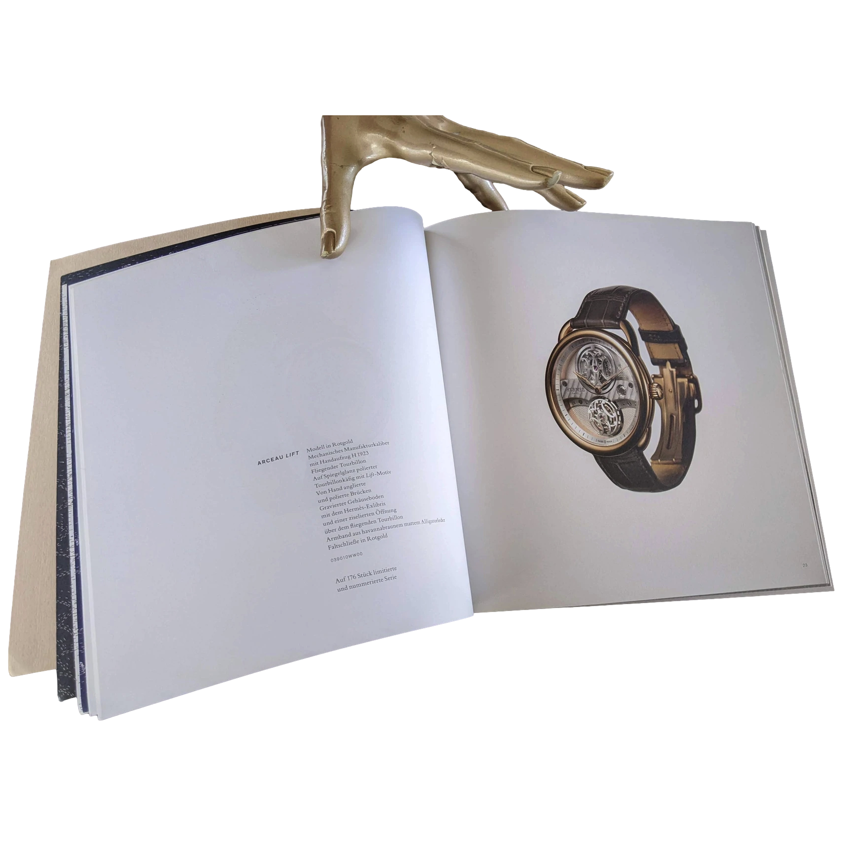 Hermes 2014 "Les Heures Hermes" Catalogue for Professional Resellers with Prices