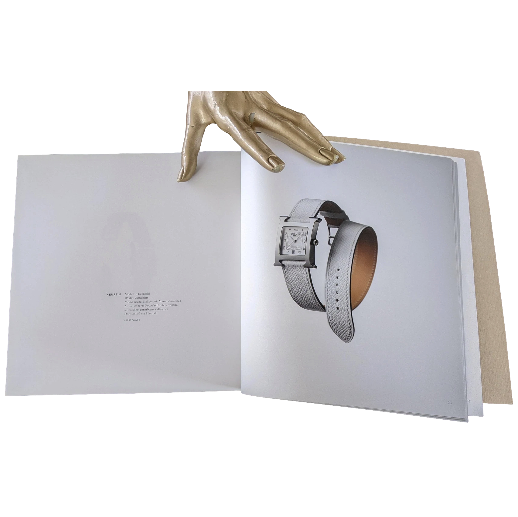 Hermes 2014 "Les Heures Hermes" Catalogue for Professional Resellers with Prices