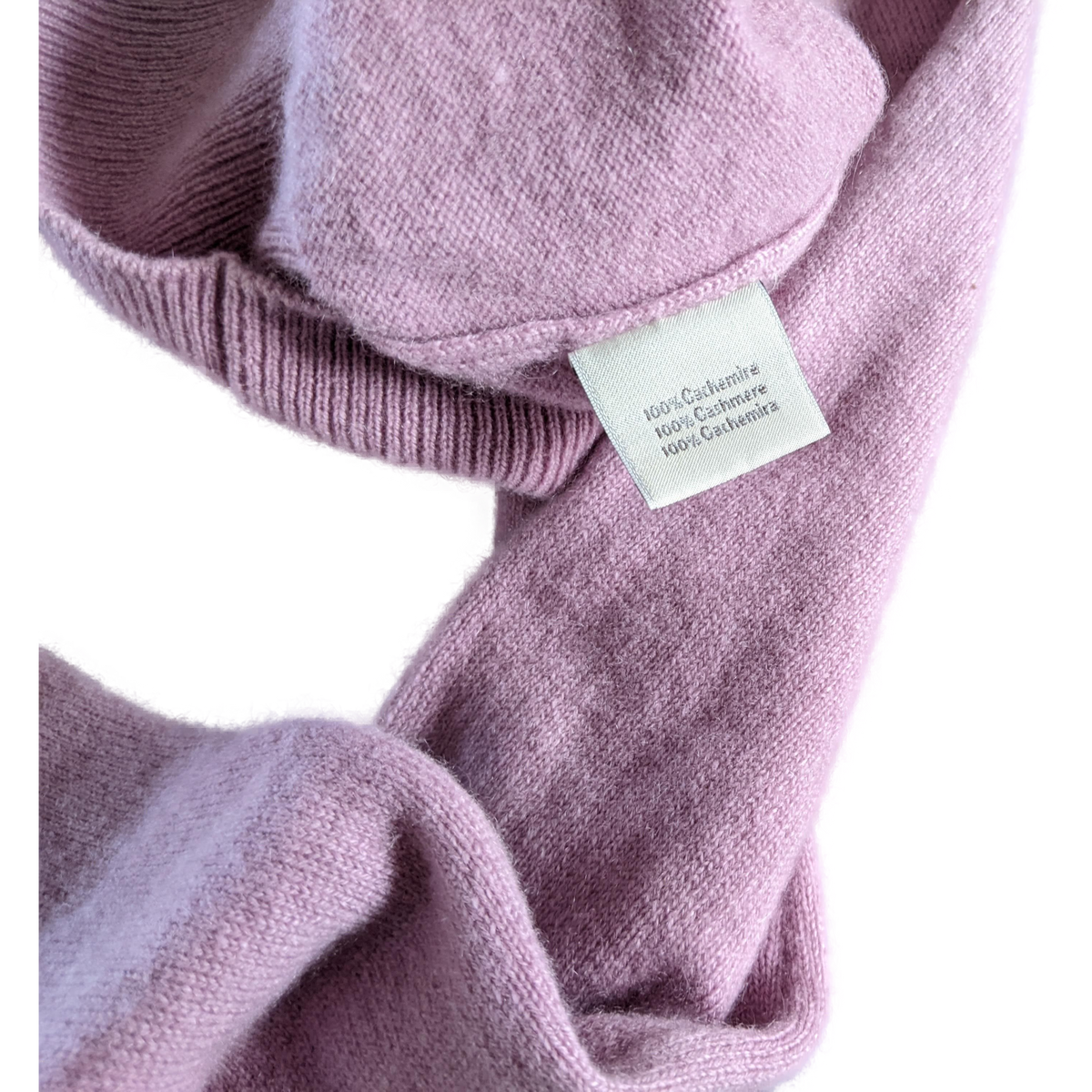 Hermes Men's Lilas 100% Cashmere Classic V-Neck Sweater SzXXL