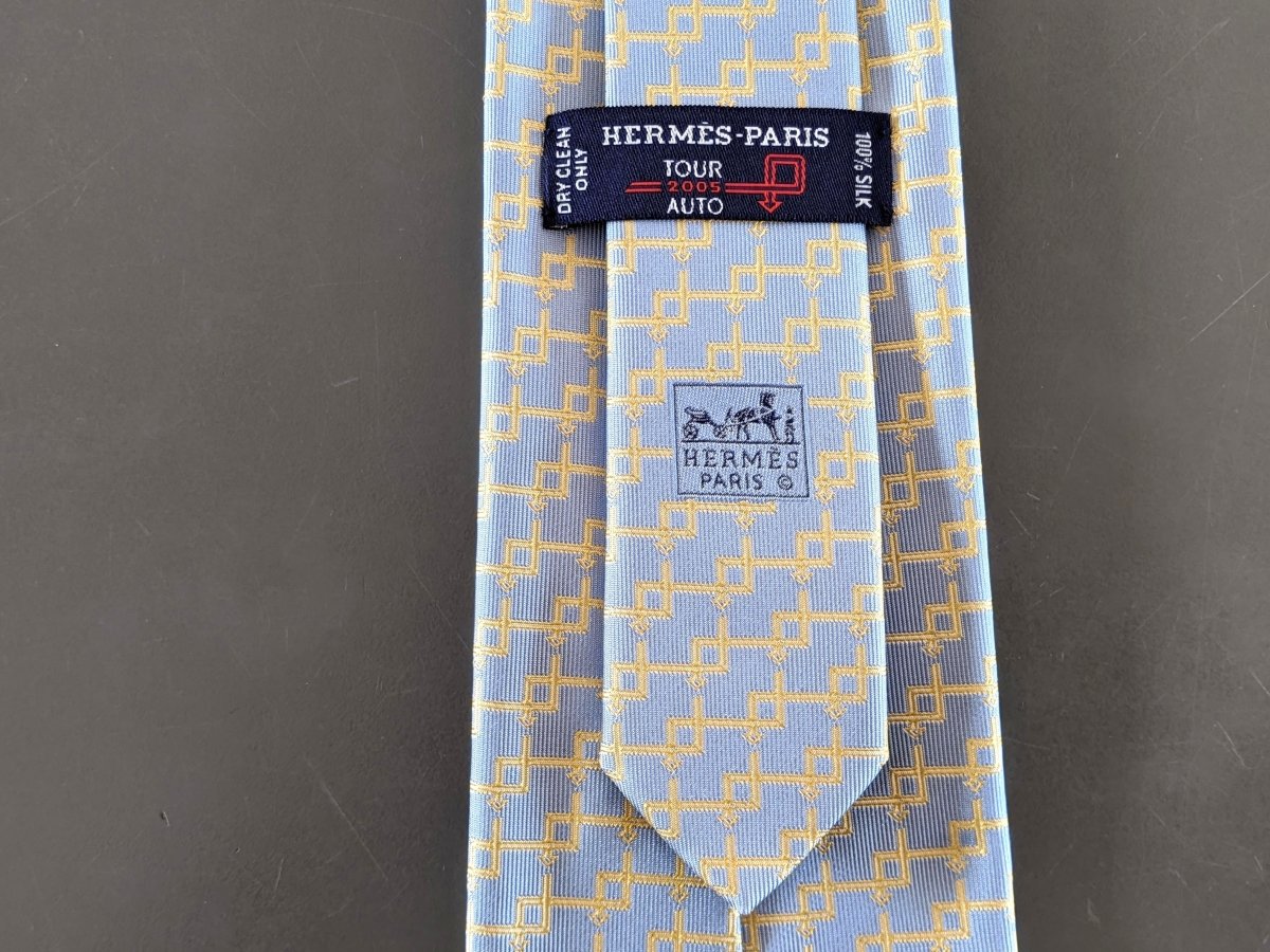 Hermes Limited Edition TOUR AUTO 2005 Silk Tie, Rare Special Issue, NIB! - poupishop