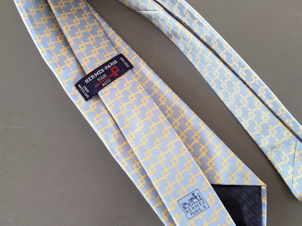 Hermes Limited Edition TOUR AUTO 2005 Silk Tie, Rare Special Issue, NIB! - poupishop
