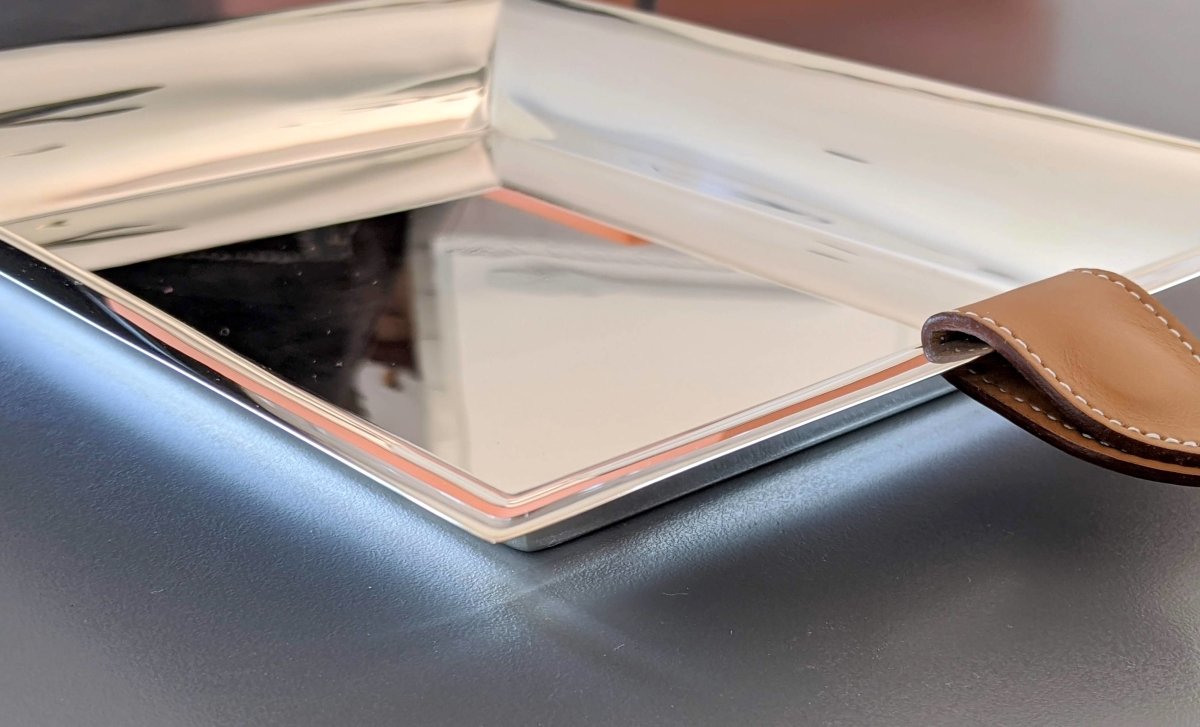 Hermes [M1] Sterling Silver AG925 Tray JEPARA CHANGE TRAY Plateau MM, BNIB! - poupishop
