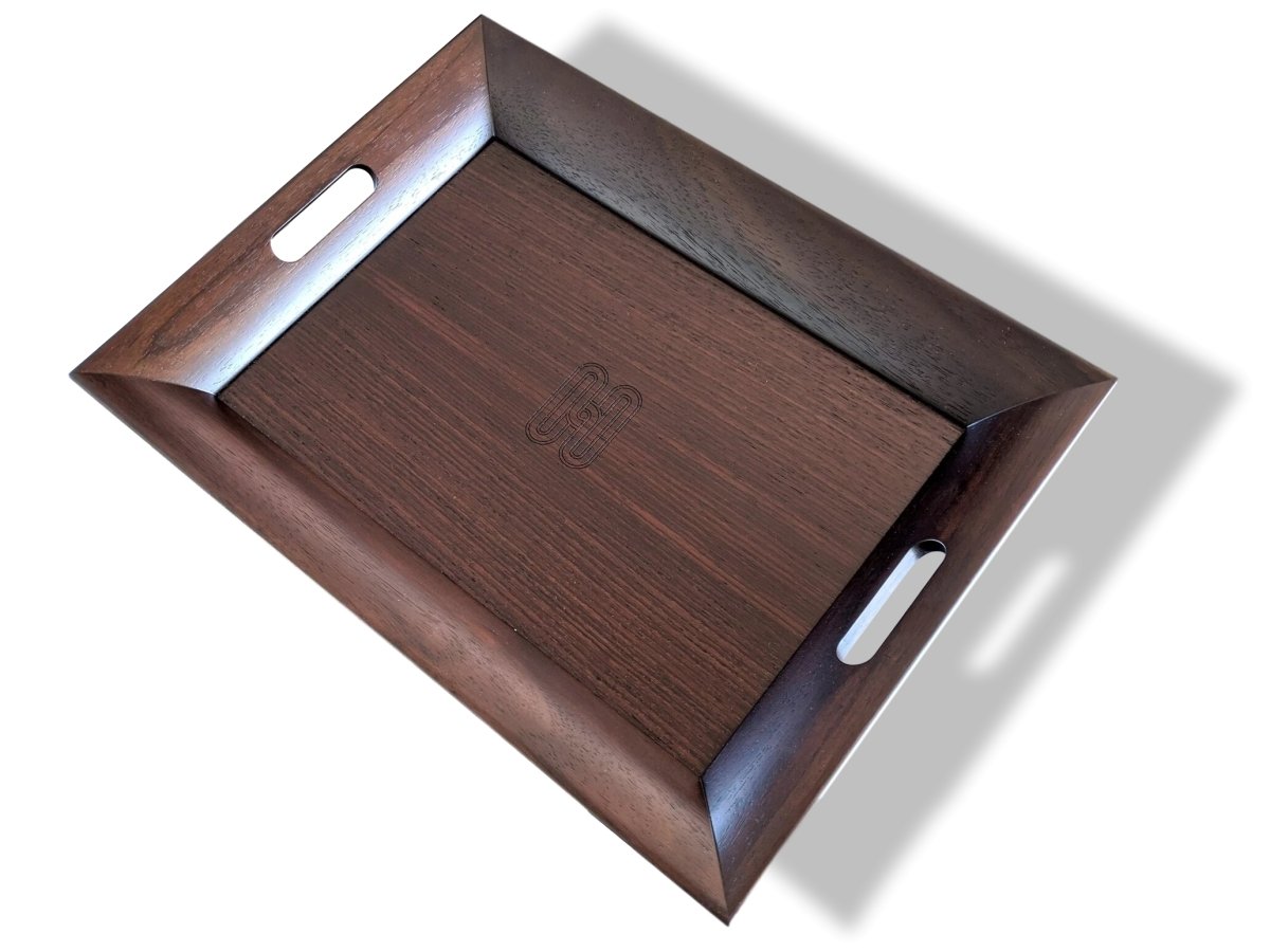 Hermes [M4] Palissandre/Rosewood Plateau H DECO PM Tray, Pur Luxe, BNWTIB! - poupishop